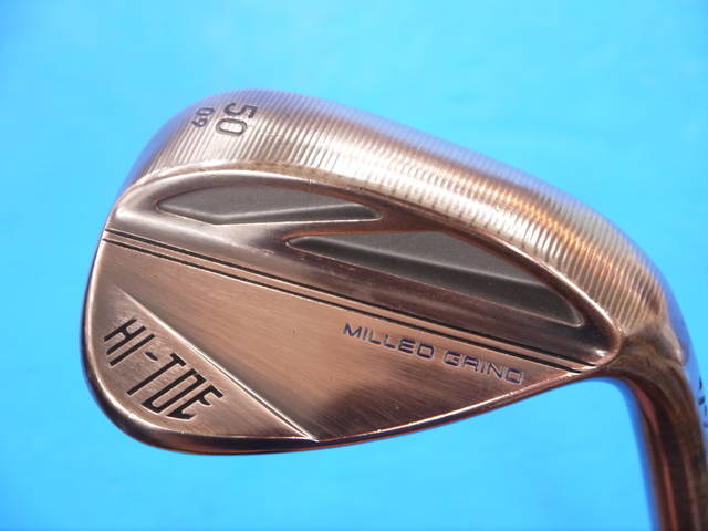 中古ゴルフ MILLED GRIND HI-TOE (2022) カッパー 50°-09°の写真