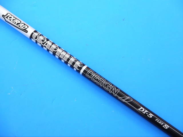 中古ゴルフ (Ｓ) TOUR AD DI-5 Newコスメ(ブラック) (テーラーメイド用スリーブ)の写真