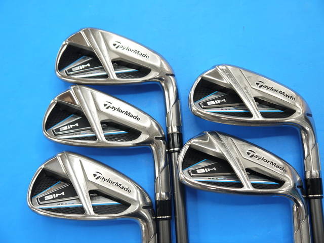 TaylorMade - 【新品】あい　テーラーメイド SIMMAX　R　アイアン５本セット TaylorMade テーラーメイド 中古アイアンセット SIM MAX 5本の