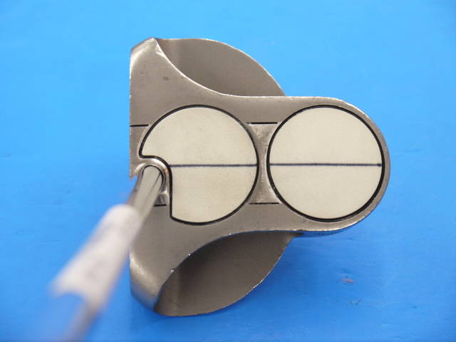 ODYSSEY オデッセイ 中古パター WHITE STEEL 2-BALL センター