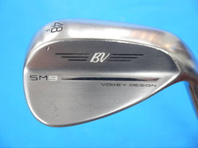 中古ゴルフ Vokey SM9 ツアークローム 48°-10F