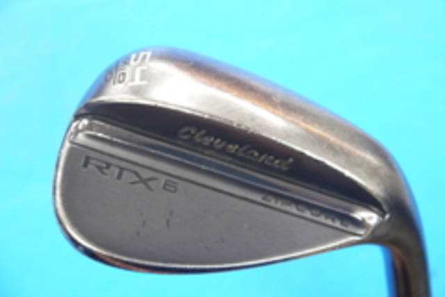 中古ゴルフ RTX6 ZIPCORE ブラックサテン 54°-10°MID
