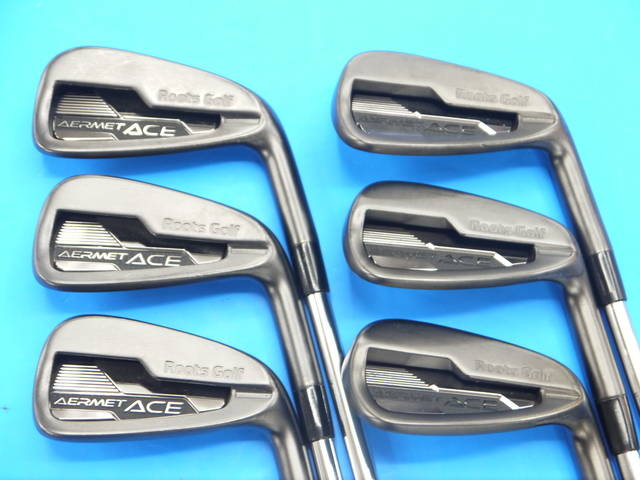 Roots Golf ルーツゴルフ 中古アイアンセット AERMET ACE