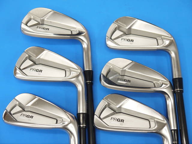 PRGR プロギア 中古アイアンセット PRGR 02 (2023) 6本の商品