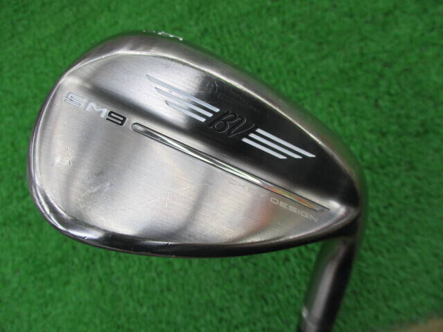 Titleist タイトリスト 中古ウェッジ Vokey SM9 ブラッシュドスチール 
