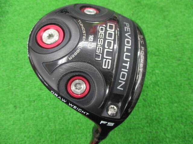 中古ゴルフ DOCUS REVOLUTION #5(18°)の写真