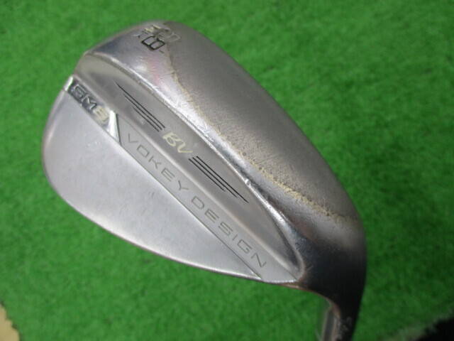 中古ゴルフ Vokey SM8 ツアークローム 58°-14Kの写真