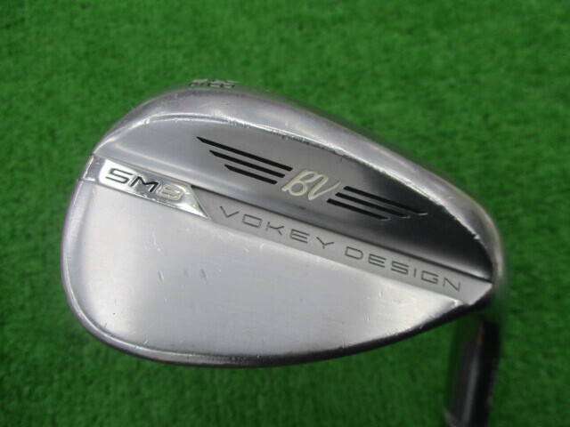 中古ゴルフ Vokey SM8 ツアークローム 58°-10Sの写真