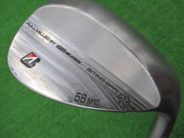 中古ゴルフ BRIDGESTONE B-Limited BITING SPIN フルミルド FS 58°-10°の写真