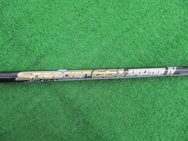 中古ゴルフ (Ｓ) SPEEDER 661 EVOLUTION IV (テーラーメイド用スリーブ)の写真