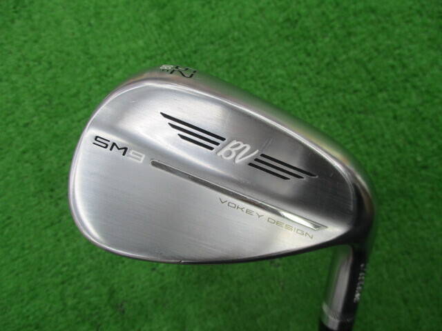 中古ゴルフ Vokey SM9 ツアークローム 52°-08Fの写真