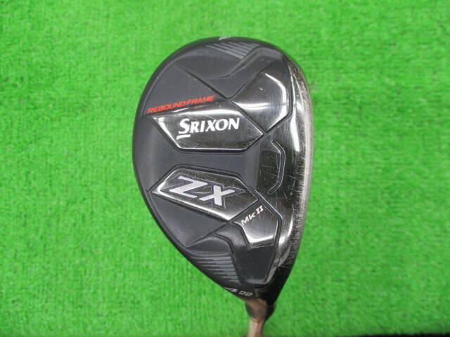 中古ゴルフ SRIXON ZX Mk II HYBRID #4(22°)の写真