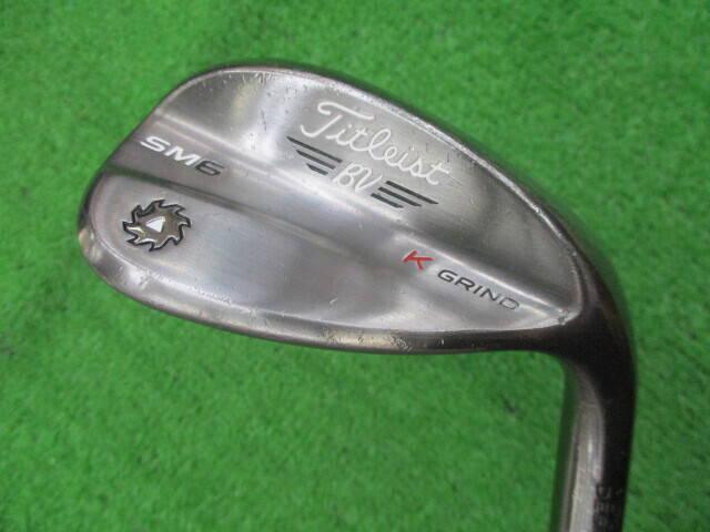 中古ゴルフ Vokey SM6 スティールグレー 58゜-12 Kの写真