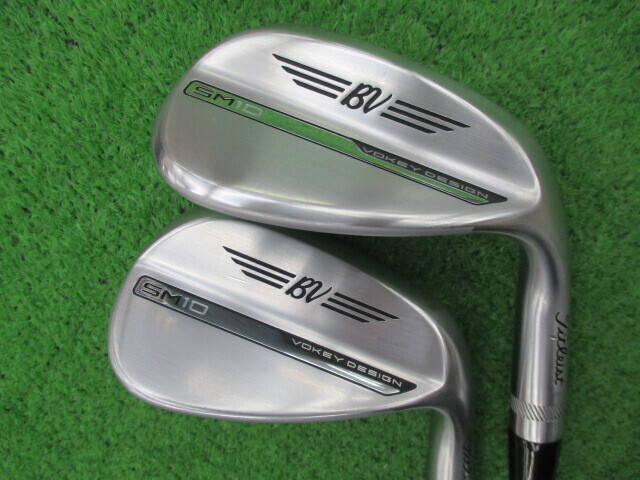 中古ゴルフ Vokey SM10 ツアークローム 52°-08Fの写真