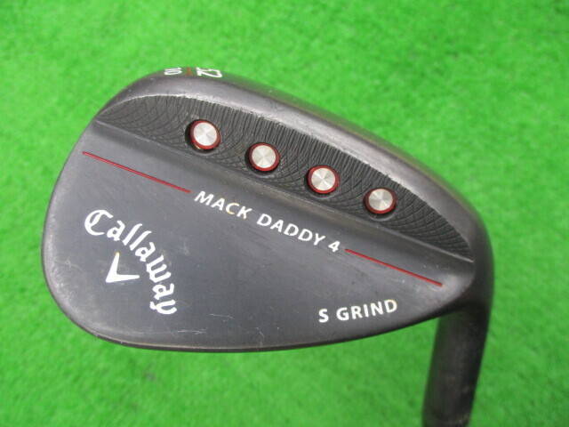 中古ゴルフ MACK DADDY 4 マットブラック S-GRIND 52゜-10の写真