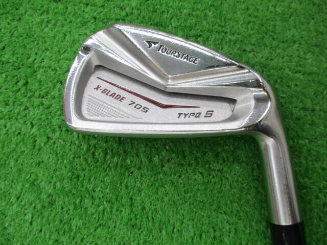 中古ゴルフ TOURSTAGE X-BLADE 705 TYPE S  7本の写真