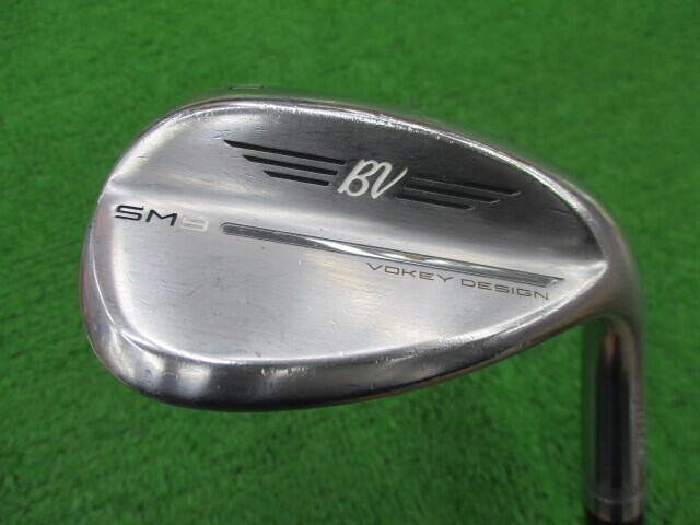 中古ゴルフ Vokey SM9 ツアークローム 60°-14Kの写真