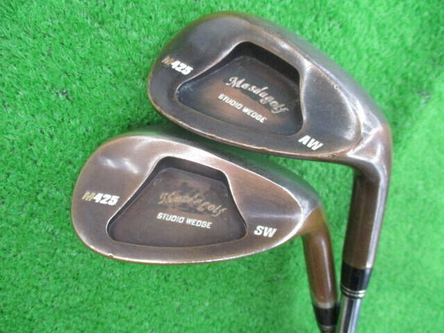 中古ゴルフ STUDIO WEDGE M425 (銅メッキ) セットの写真