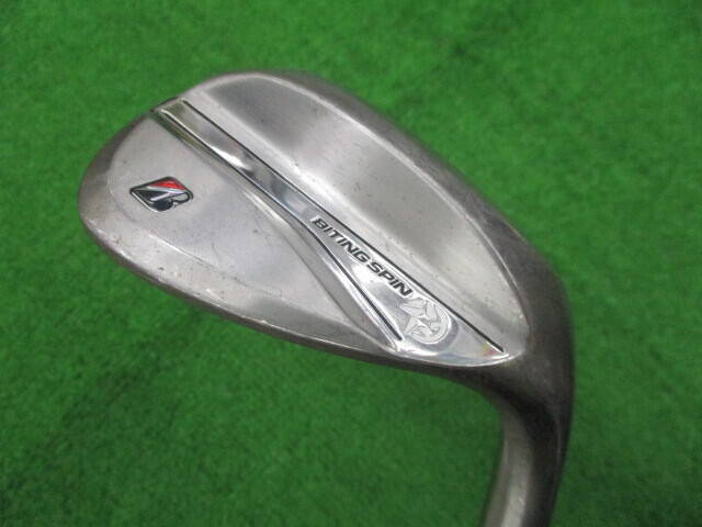 中古ゴルフ BRIDGESTONE BITING SPIN (ノーメッキ) 58°-08°の写真