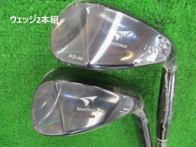 中古ゴルフ TOURSTAGE X-WEDGE MARU 53゜-8゜の写真