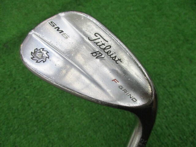 中古ゴルフ Vokey SM6 ツアークローム 52゜-12 Fの写真