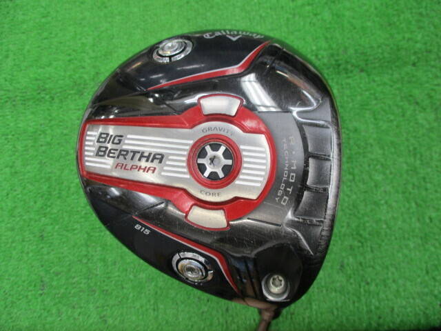 中古ゴルフ BIG BERTHA ALPHA 815 (付属無)  9゜の写真
