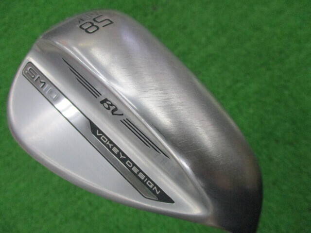中古ゴルフ Vokey SM10 ツアークローム 58°-06Kの写真