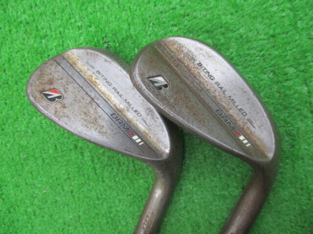 中古ゴルフ BRIDGESTONE BRM2 ノーメッキ 52°-8°の写真