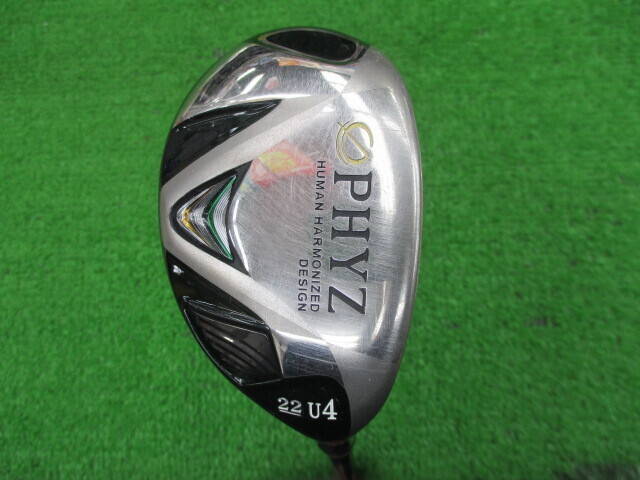 中古ゴルフ PHYZ (2013) U4(22゜)の写真