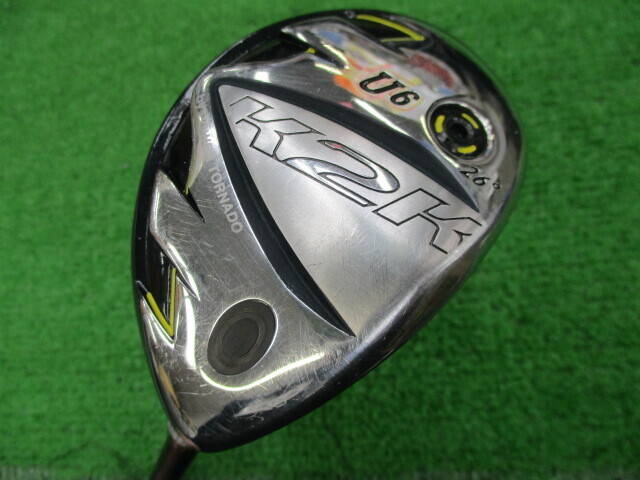 中古ゴルフ K2K by POWER TORNADO U6(26°)の写真