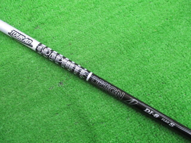 中古ゴルフ TOUR AD DI-6 Newコスメ(ブラック) (S) (テーラーメイド用スリーブ)の写真