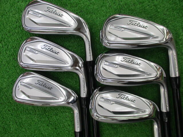 【中古】タイトリスト T350(2023) 6本セット 6〜48度　105T Titleist タイトリスト 中古アイアンセット T350 2023 6本の商品