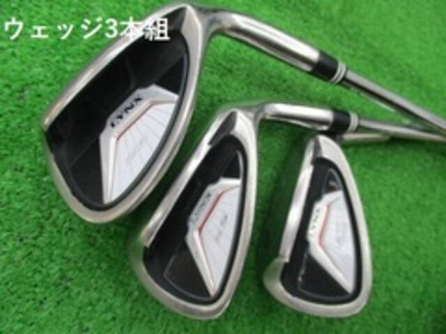 中古ゴルフ Lynx アイアンセットの写真