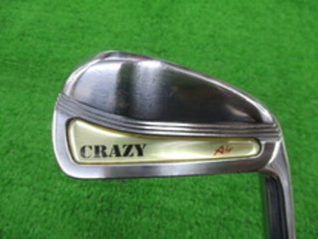 中古ゴルフ CRAZY アイアンセットの写真