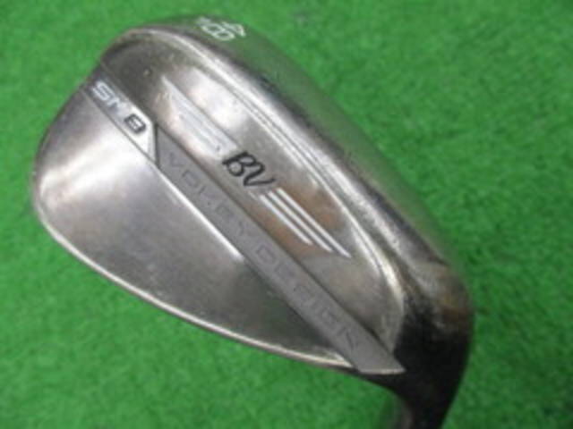 中古ゴルフ Vokey SM8 ブラッシュドスチール 48°-10F