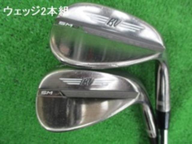 中古ゴルフ Vokey SM8 ブラッシュドスチール 52°-12F