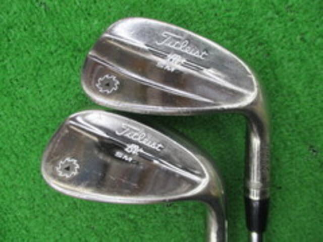 中古ゴルフ Vokey SM7 ブラッシュドスチール セット