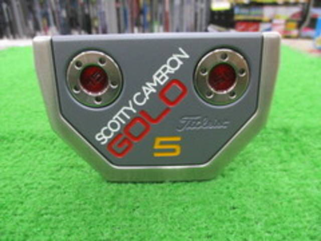 中古ゴルフ SCOTTY CAMERON パターの写真