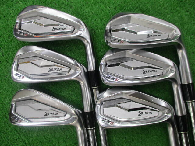 DUNLOP ダンロップ 中古アイアンセット SRIXON ZX5 6本の商品