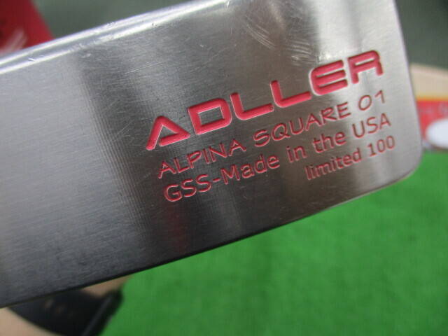 ADLLER JAPAN アドラージャパン 中古パター ADLLER ALPINA