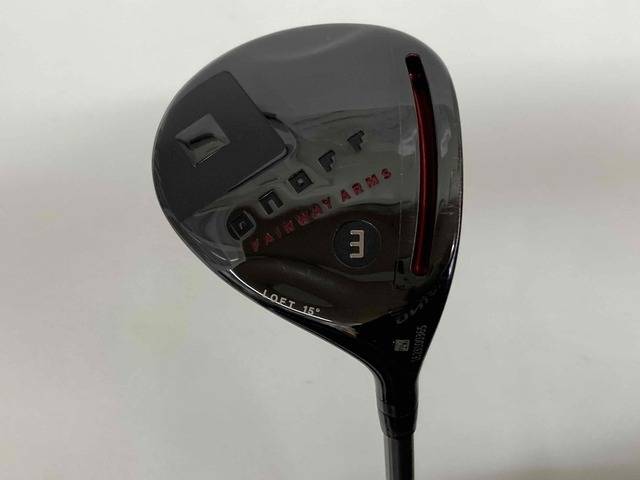 中古ゴルフ ONOFF FAIRWAY ARMS KURO (2017) #3(15゜)の写真