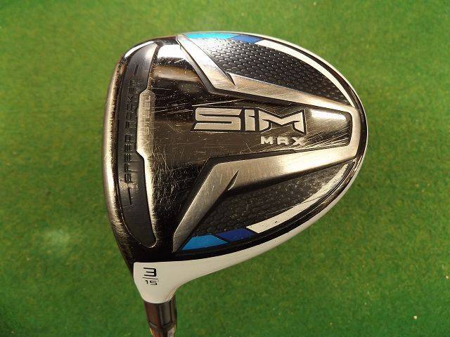 【即納！最大半額！】 TaylorMade テーラーメイド 中古フェアウェイウッド SIM MAX (US クラブ