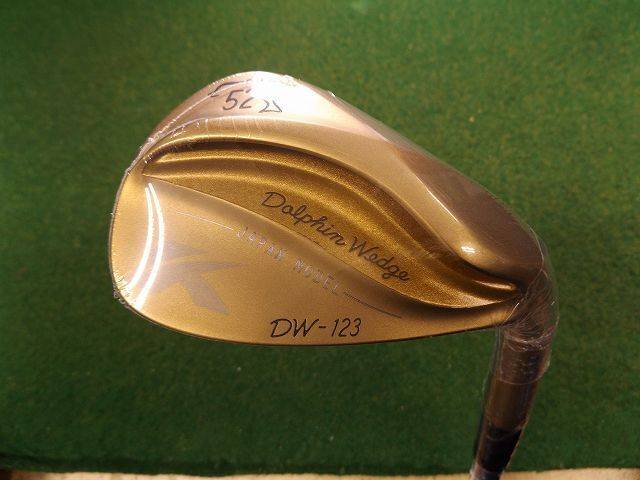 中古ゴルフ DOLPHIN WEDGE DW-123 Gold 52°の写真
