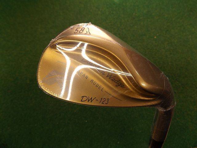 中古ゴルフ DOLPHIN WEDGE DW-123 Gold 58°の写真
