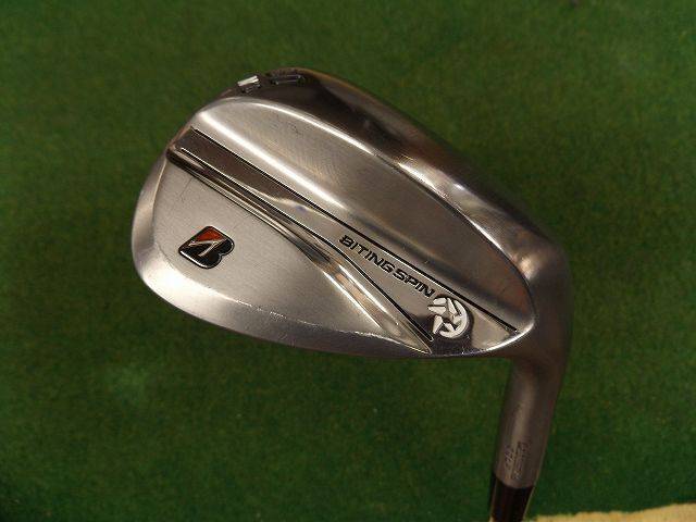 中古ゴルフ BRIDGESTONE BITING SPIN (ノーメッキ) 60°-10°の写真