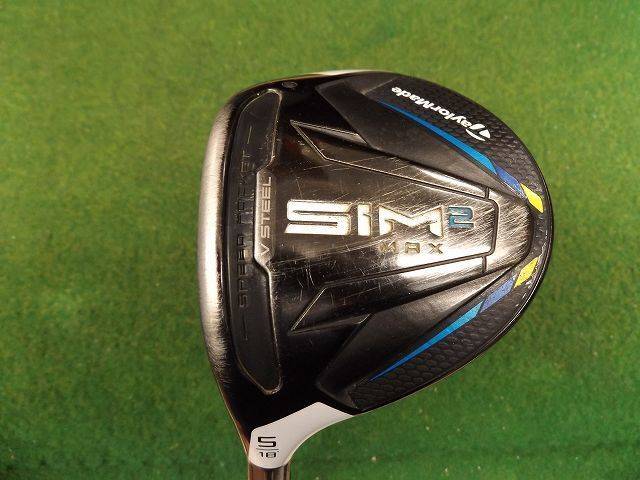 TaylorMade テーラーメイド 中古フェアウェイウッド SIM2 MAX #5 TaylorMade テーラーメイド 中古フェアウェイウッド SIM2 MAX #5