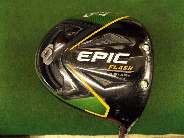 中古ゴルフ EPIC FLASH STAR  9.5°の写真