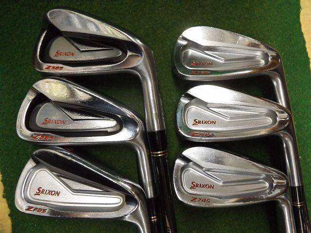 中古品●SRIXON Z585 アイアンセット 6本セット DUNLOP ダンロップ 中古アイアンセット SRIXON Z585 6本の商品