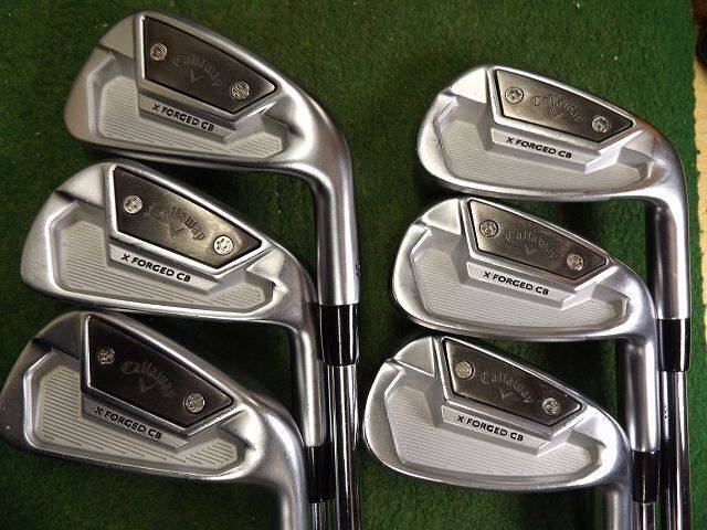 新品 キャロウェイ X FORGED CB アイアン 6本セット ダイナミック Callaway キャロウェイ X FORGED CB アイアン 単品[＃4、＃5
