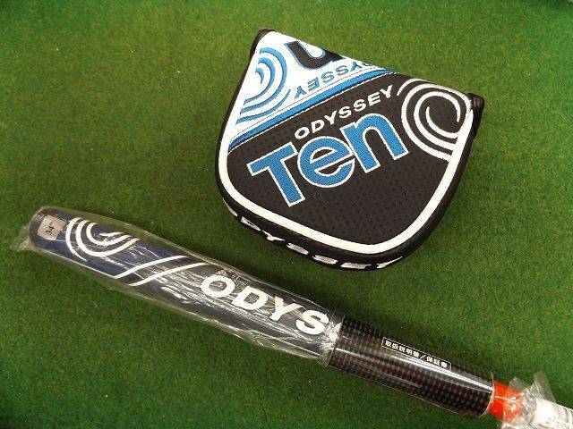 中古 Ten TRIPLE TRACK DB(ダブルベント)パター ゴルフ用品